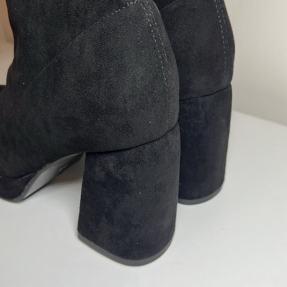 High Heel Ankle Boots Black Size 8 SHEIN - Picture 3 of 6